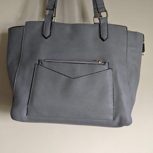 Stormy blue large purse